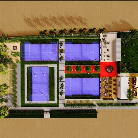 Отель The Healthy Stay-padel, Pool&fitness Айя-Напа